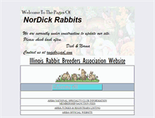 Tablet Screenshot of nordickrabbits.net
